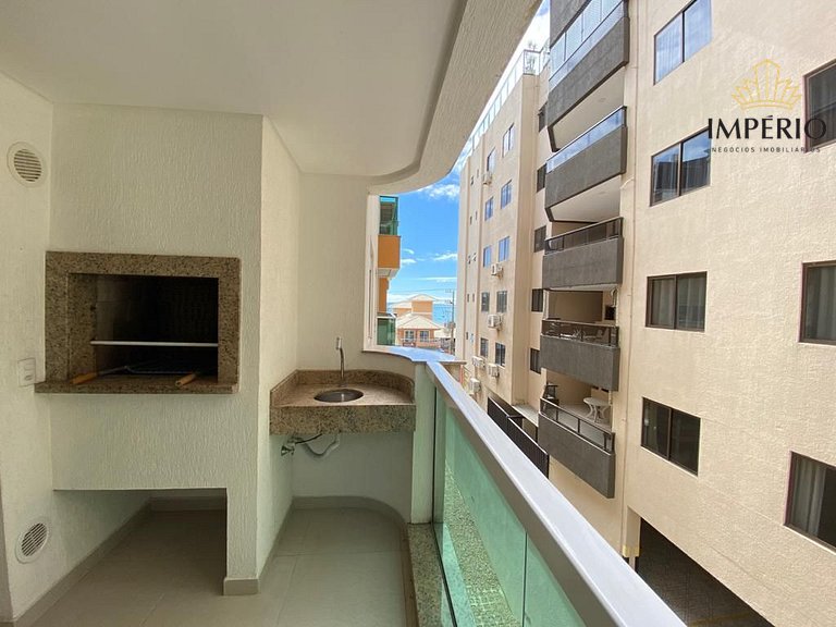 298 - Egídio Pinheiro - Excelente apto a 30m do mar em Bombi