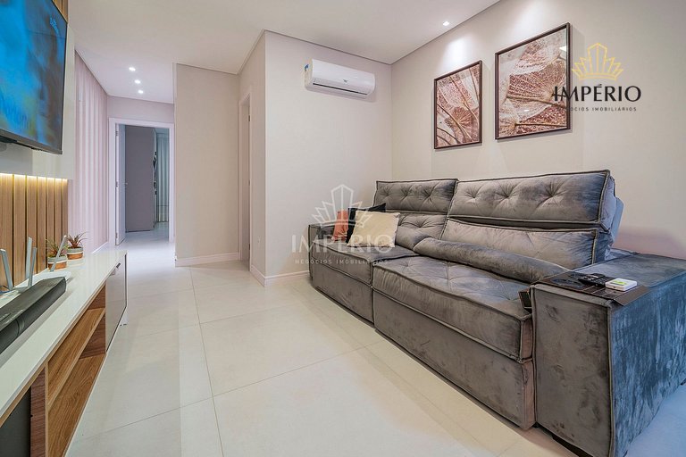 310 - Bela Venezia - Lindíssimo apartamento a 200M do mar