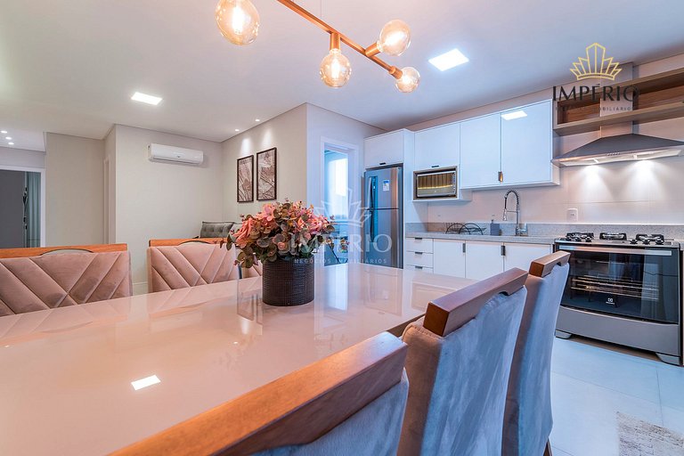 310 - Bela Venezia - Lindíssimo apartamento a 200M do mar