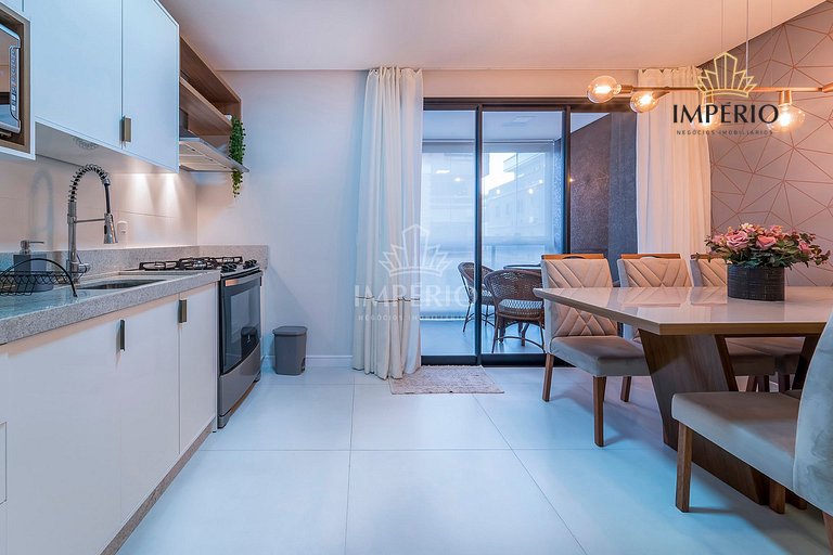 310 - Bela Venezia - Lindíssimo apartamento a 200M do mar