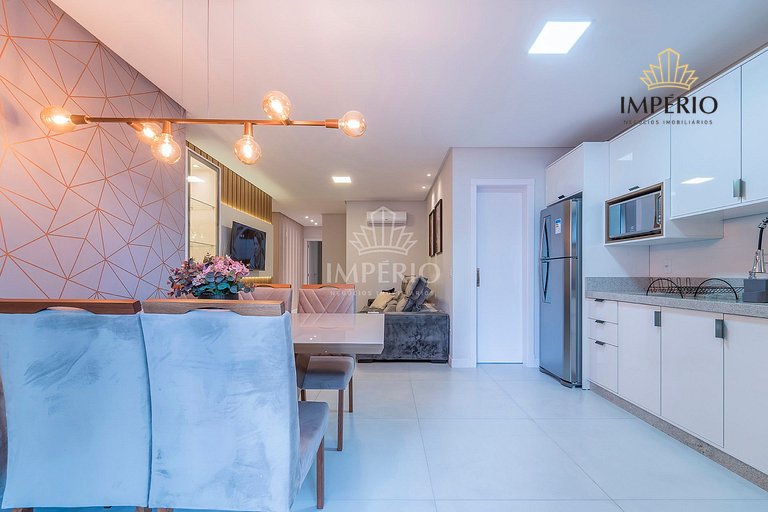 310 - Bela Venezia - Lindíssimo apartamento a 200M do mar