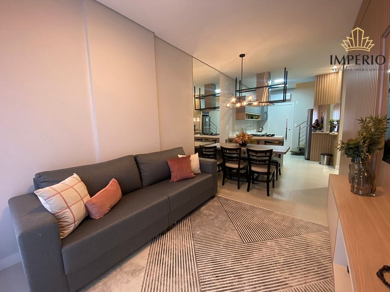 007 - Apartamento a 50m da praia Finamente Mobiliado