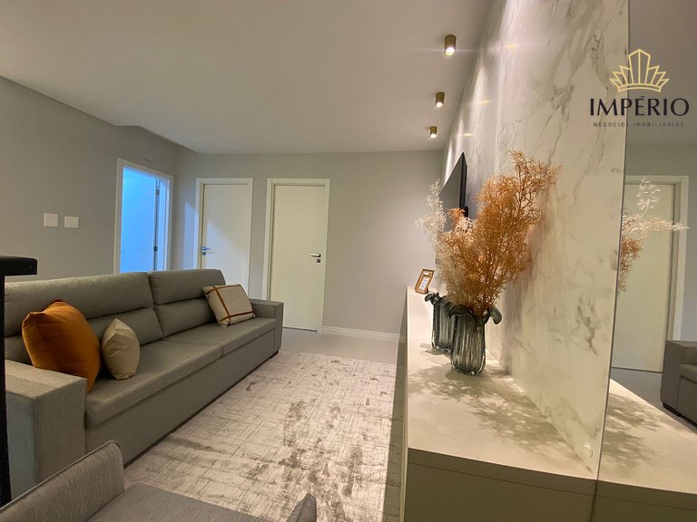 007 - Apartamento a 50m da praia Finamente Mobiliado