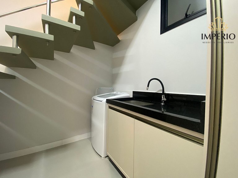 007 - Apartamento a 50m da praia Finamente Mobiliado