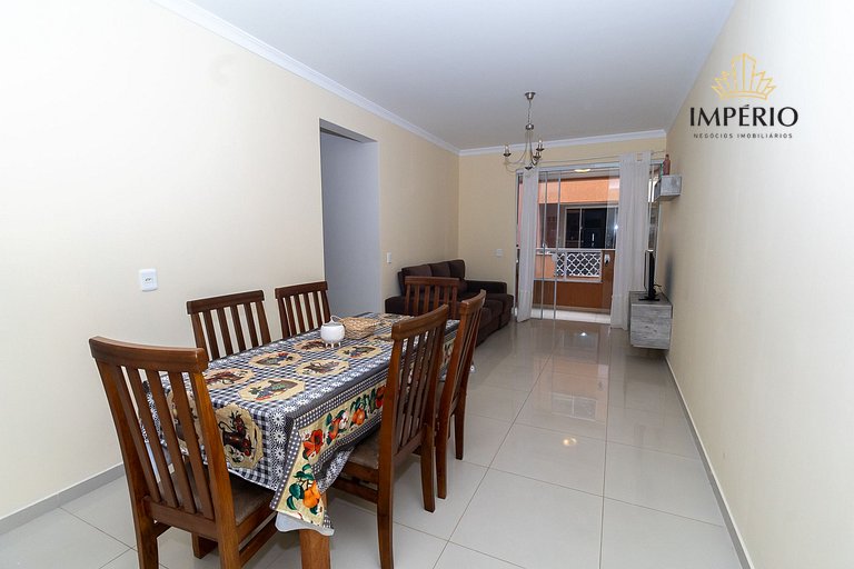 050 - Apartamento 2 dorm para 6 pessoas em Bombas