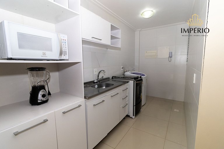 050 - Apartamento 2 dorm para 6 pessoas em Bombas