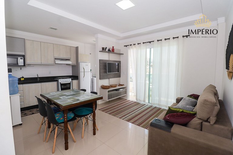 377 - Res. Seychelles - Belissimo apartamento na praia de Bo