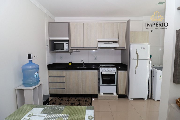 377 - Res. Seychelles - Belissimo apartamento na praia de Bo
