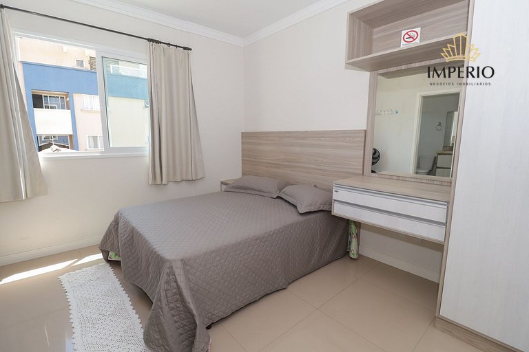 377 - Res. Seychelles - Belissimo apartamento na praia de Bo