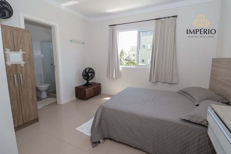 377 - Res. Seychelles - Belissimo apartamento na praia de Bo