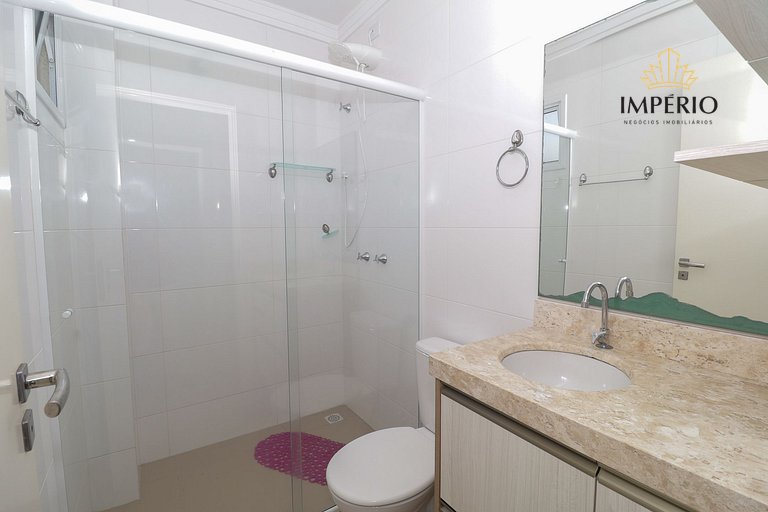 377 - Res. Seychelles - Belissimo apartamento na praia de Bo