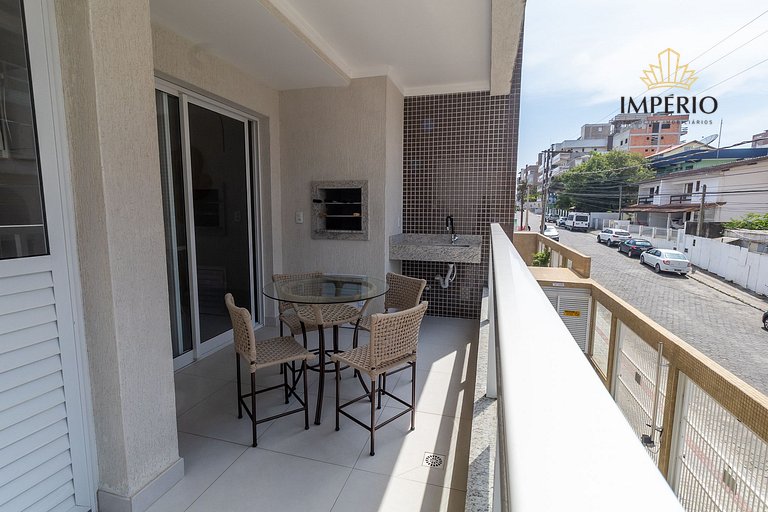 002F - Lindo Apartamento de 3 dormi na praia de Bombas