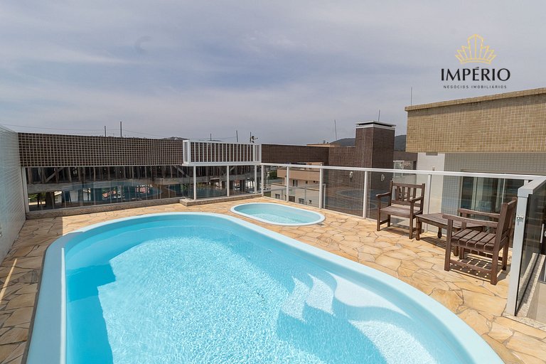 002F - Lindo Apartamento de 3 dormi na praia de Bombas