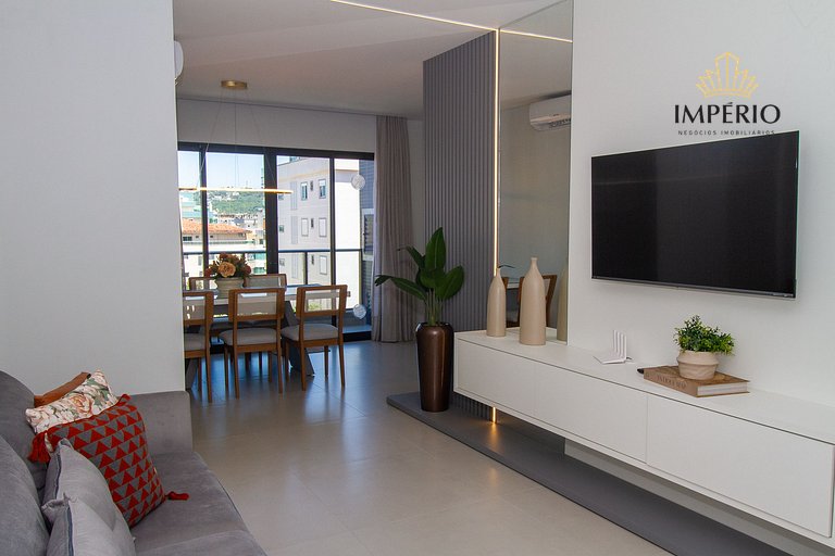 623 Lindo Apartamento finamente mobiliado localizado na prai