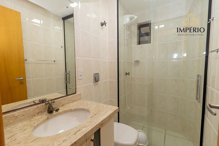 763 - Apartamento 3 dormitórios á 150m da praia de Bombas