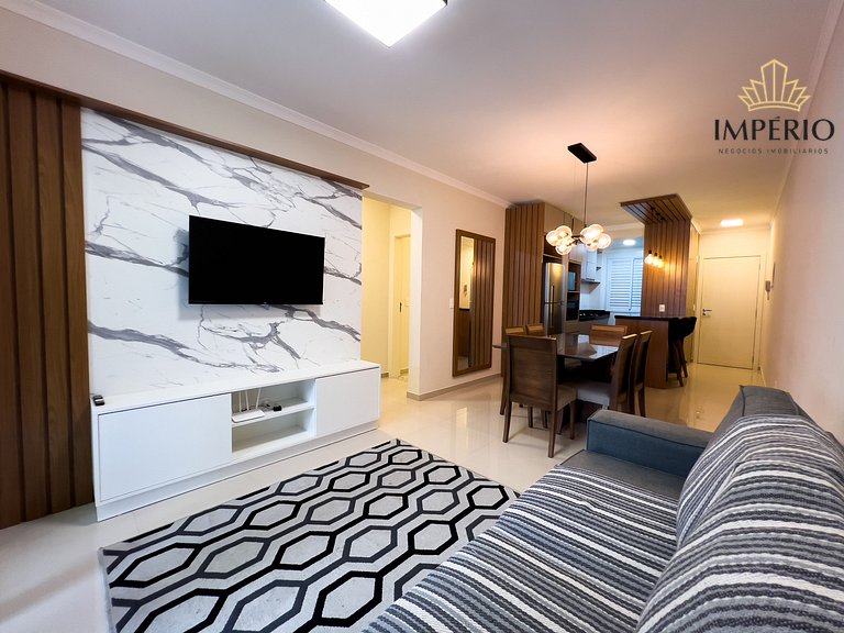 518 - Apartamento com 3 quartos em Bombas