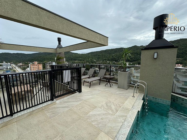 002D - Lindo apartamento na praia de Bombas