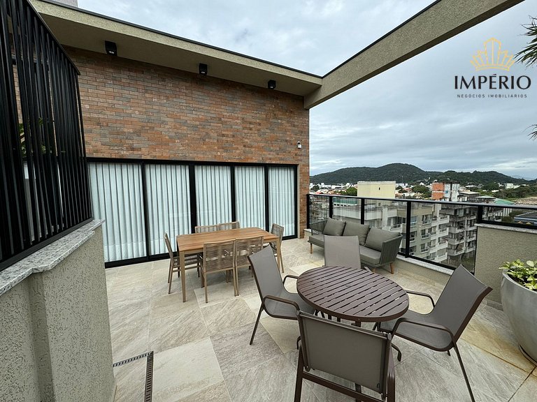 002D - Lindo apartamento na praia de Bombas