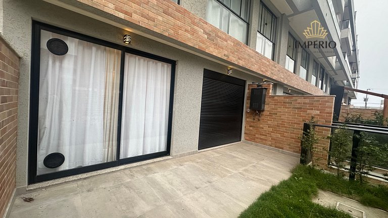 007 - Apartamento a 50m da praia Finamente Mobiliado