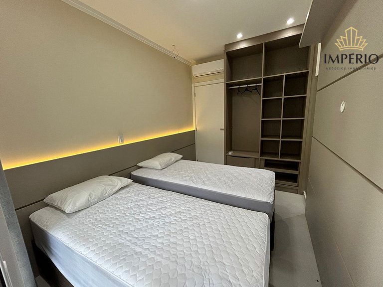 177 - Apartamento aconchegante localizado na praia de Bombas