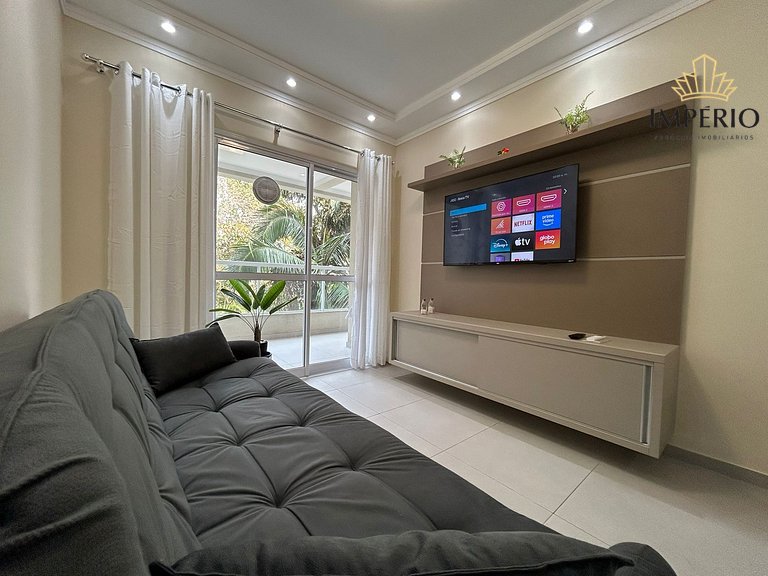 177 - Apartamento aconchegante localizado na praia de Bombas