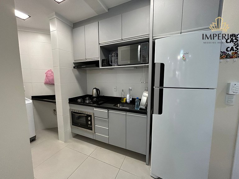 177 - Apartamento aconchegante localizado na praia de Bombas