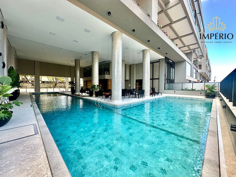 007 - Apartamento Finamente Mobiliado a 50m da Praia