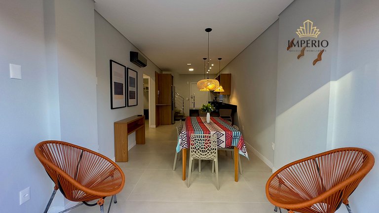 223N - Lindo apto a 70 m da praia de Canto Grande