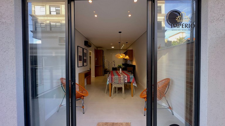 223N - Lindo apto a 70 m da praia de Canto Grande