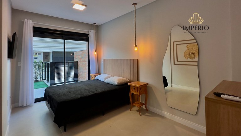 223N - Lindo apto a 70m da Praia de canto grande