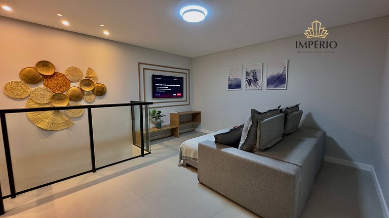 223N - Lindo apto a 70m da Praia de canto grande