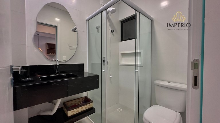 223N - Lindo apto a 70m da Praia de canto grande