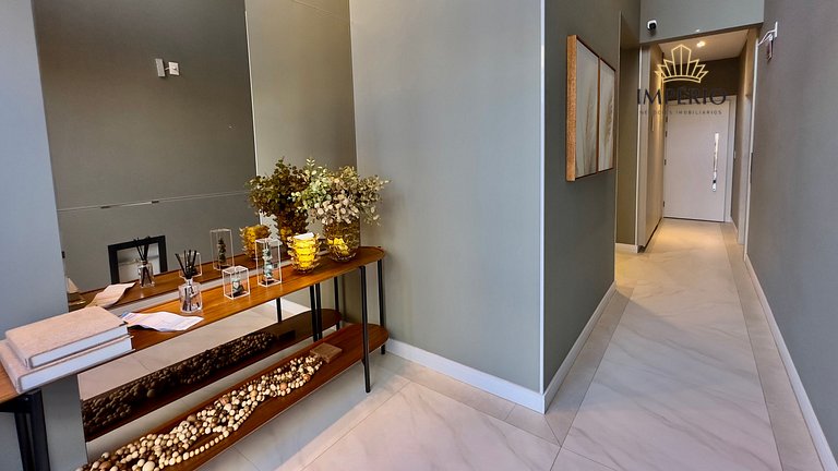 223N - Lindo apto a 70m da Praia de canto grande