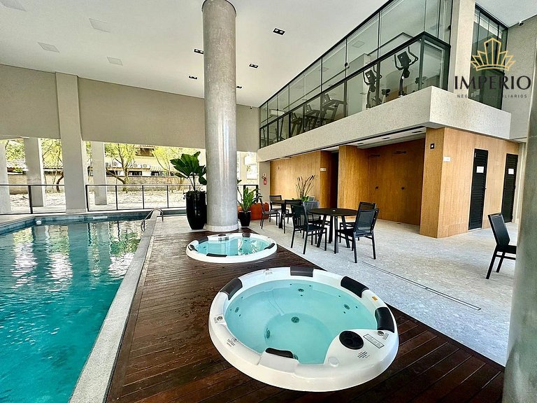 223N - Lindo apto a 70m da Praia de canto grande