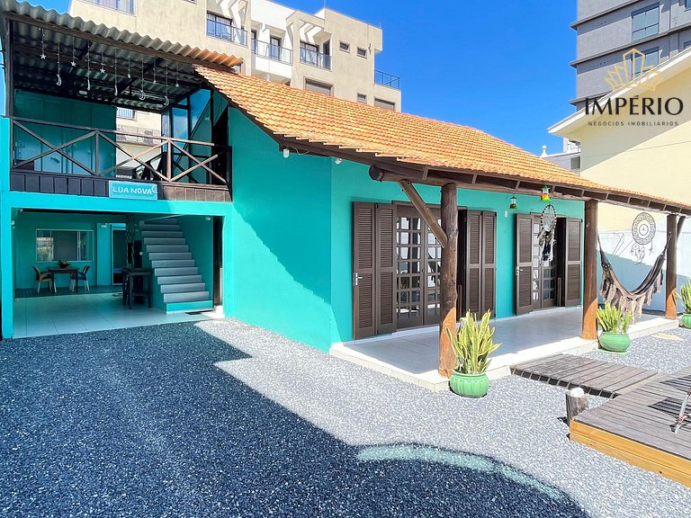 743 - Linda Casa á 160 metros da Praia de Mariscal