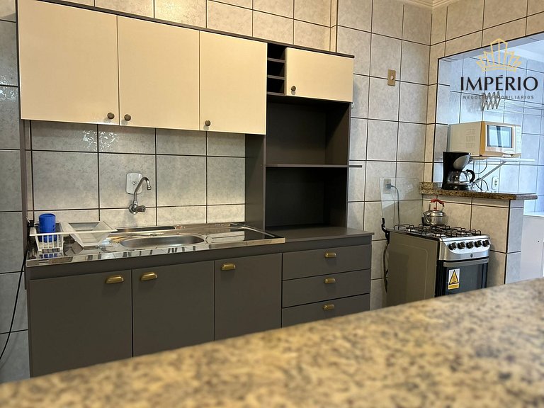 324 - Apartamento confortável na praia de Bombas