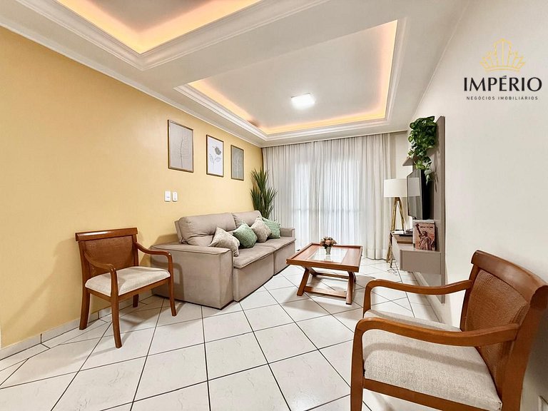 745 - Excelente Apto 2 Quartos na Praia de Bombas