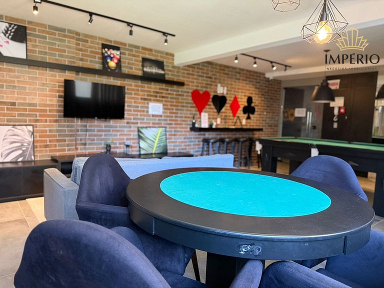 006A - Apto novo 2 quartos em condomínio de luxo em Bombas