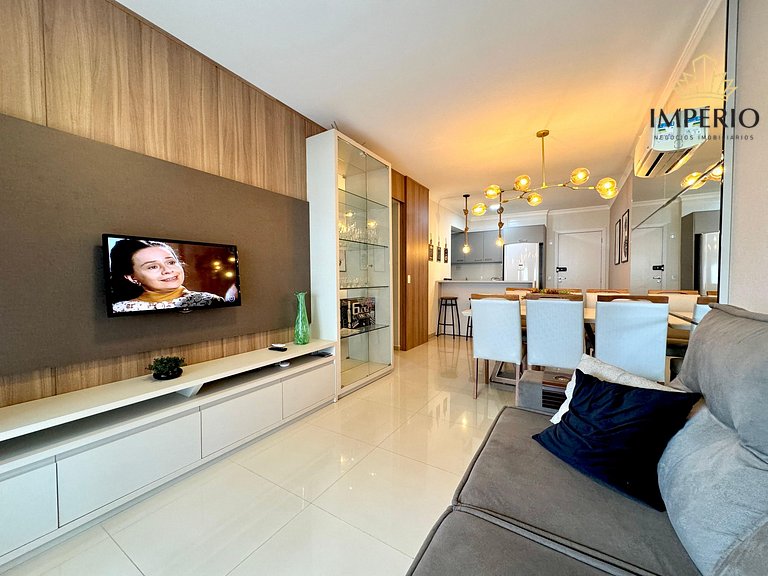 002C - Excelente apartamento 3 quartos em Bombas