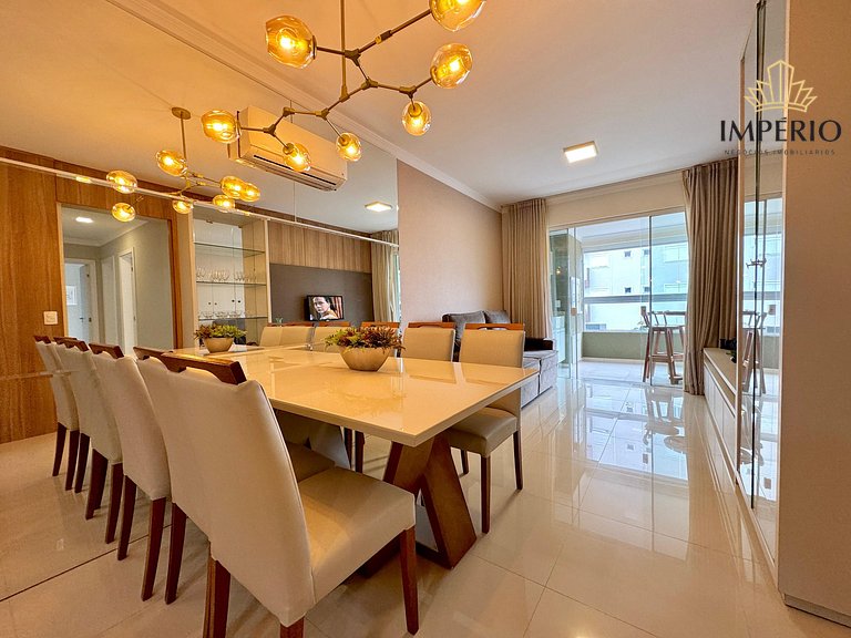 002C - Excelente apartamento 3 quartos em Bombas