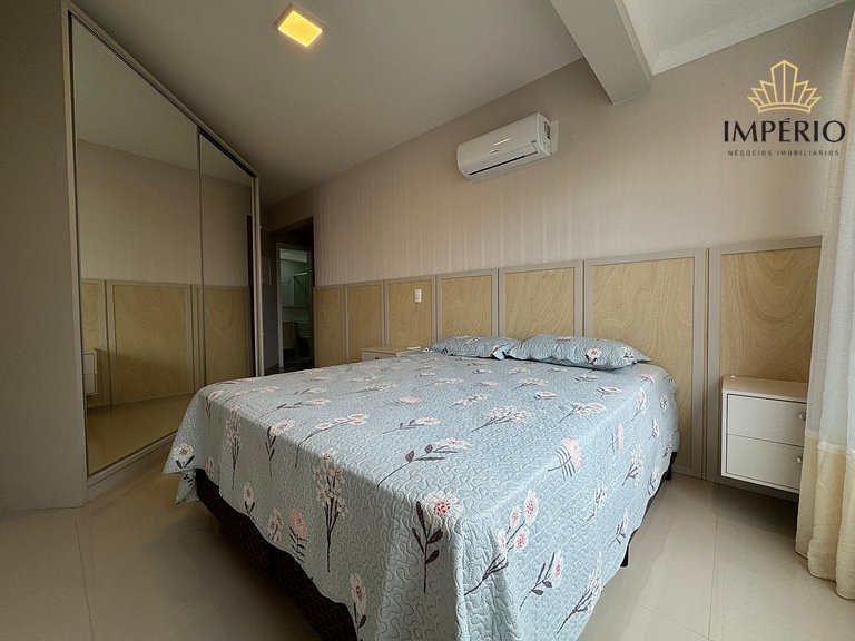 002C - Excelente apartamento 3 quartos em Bombas