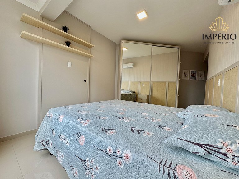 002C - Excelente apartamento 3 quartos em Bombas