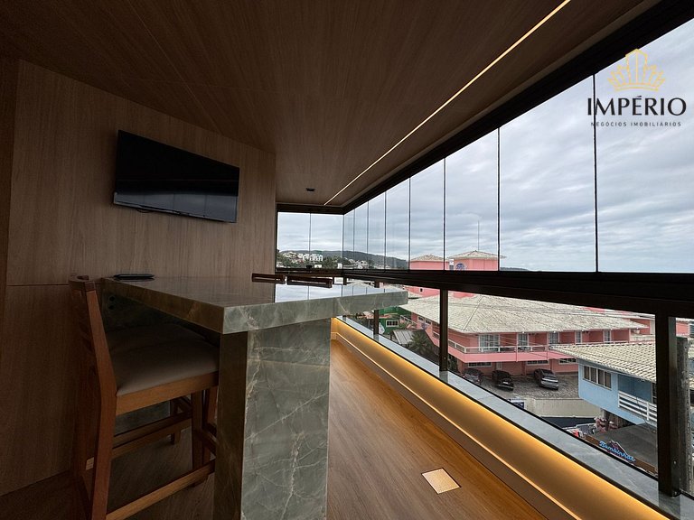 760 - Lindo apto a 30m da praia de Bombinhas