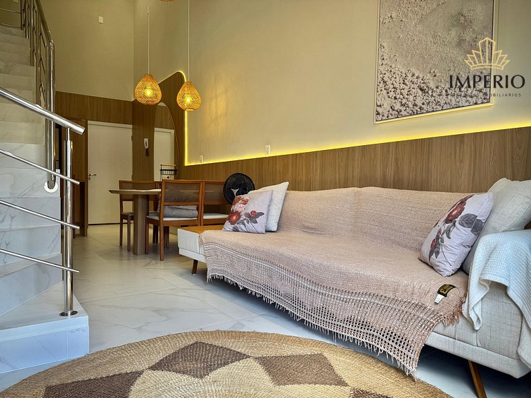 761 - Lindo Garden a 300m da praia