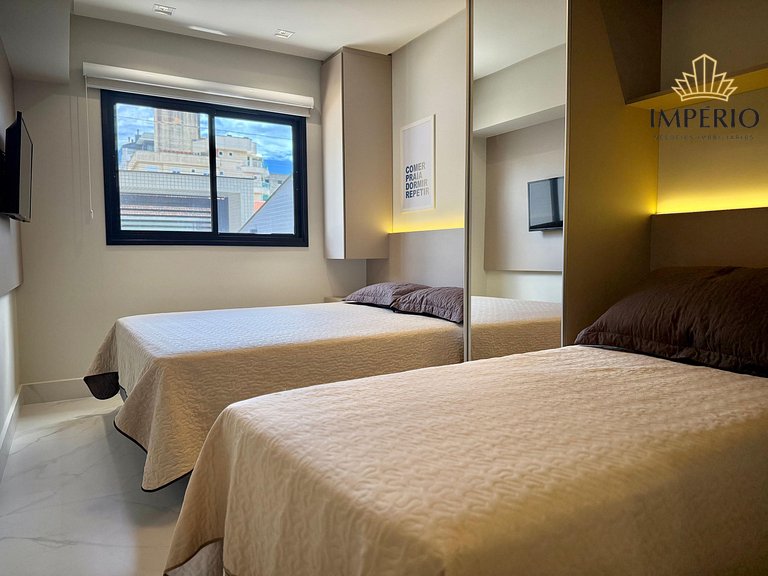 761 - Lindo Garden a 300m da praia