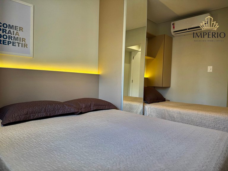 761 - Lindo Garden a 300m da praia