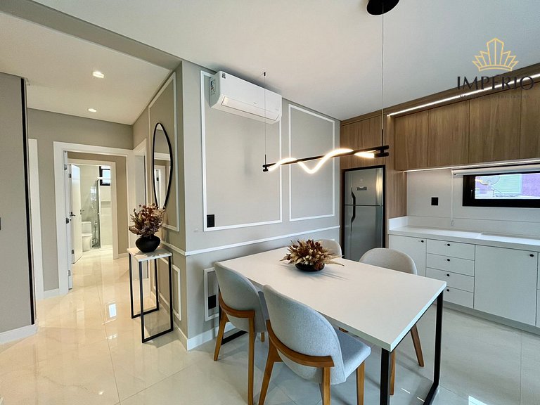 115G - Lindo apto a 200m da praia