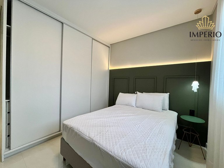 115G - Lindo apto a 200m da praia