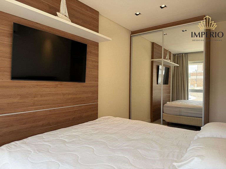 764 - Apto á 30 metros da Praia de Canto Grande