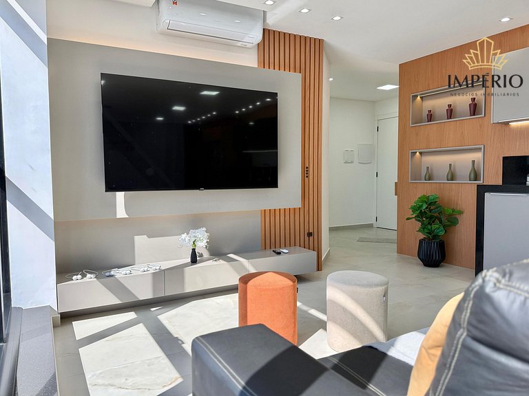 768A - Lindo apartamento na praia de Bombas